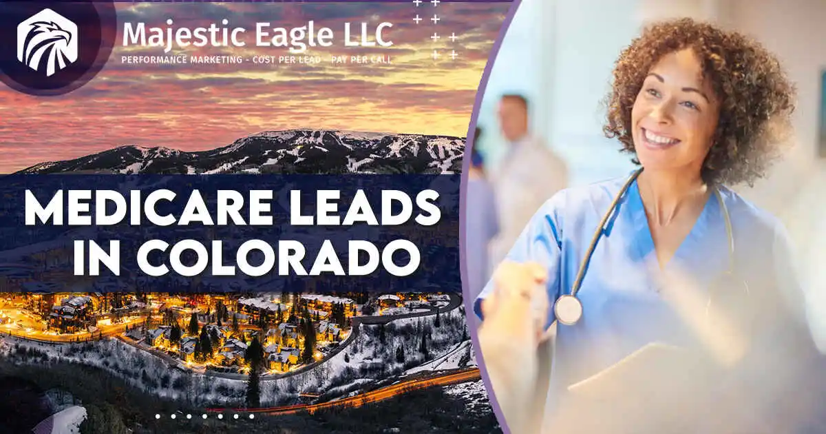 Discover exclusive Medicare leads in Colorado and connect with high-value prospects. Elevate your insurance business in the Centennial State. Contact us today!"